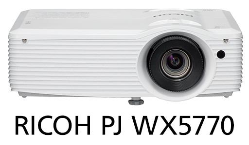 画像：RICOH PJ WX5770