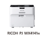 画像：RICOH PJ WX4141NI