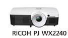 画像：RICOH PJ WX2240