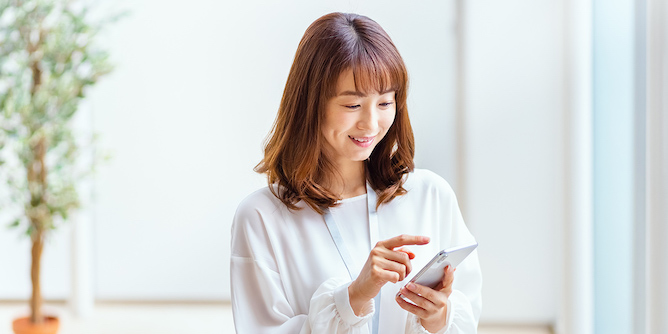 画像：使いたい物品を確認手軽に貸出申請